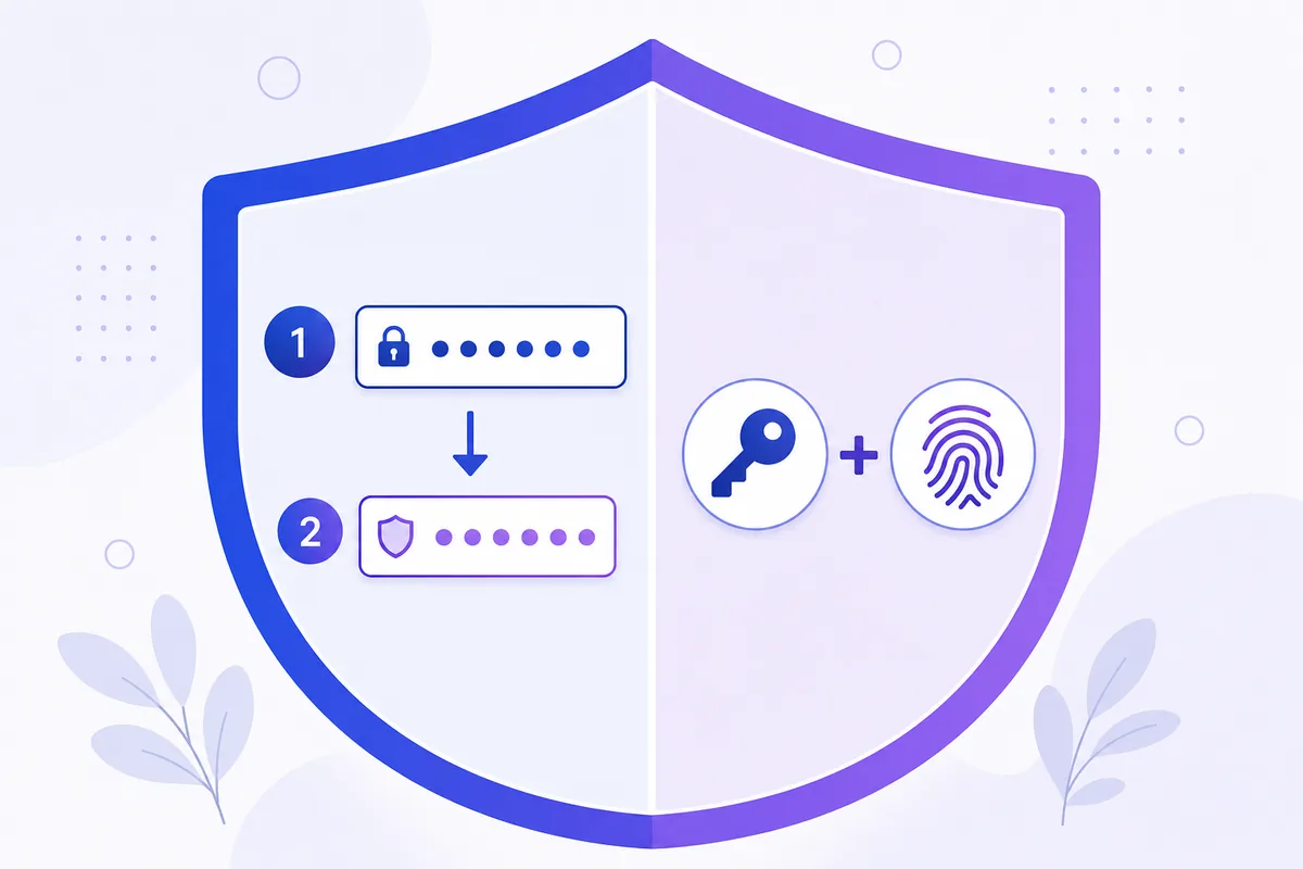 Two-step verification steps versus two-factor authentication factors